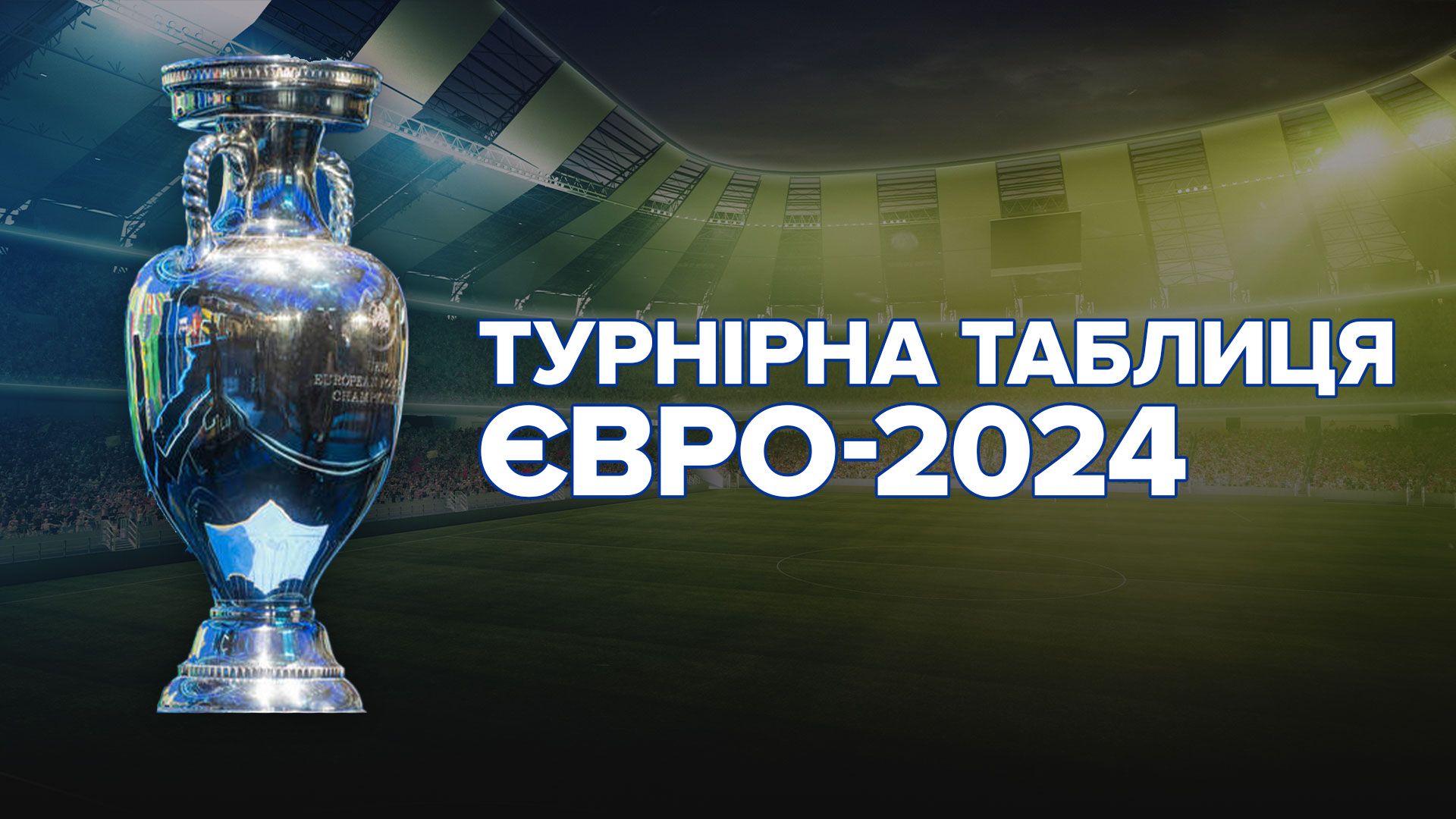Євро-2024 - турнірна таблиця Чемпіонату Європи, всі групи результат матчів