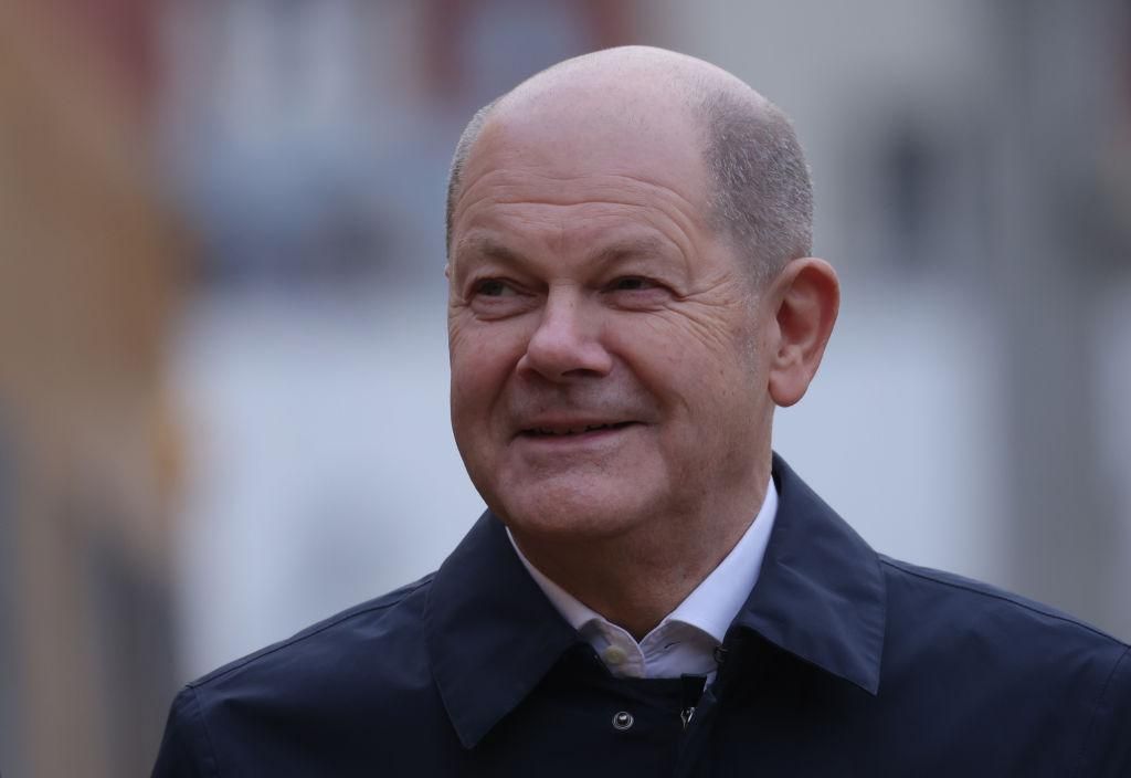 Олаф Шольц посетил матч Германия – Украина Олаф Шольц посетил матч Германия – Украина