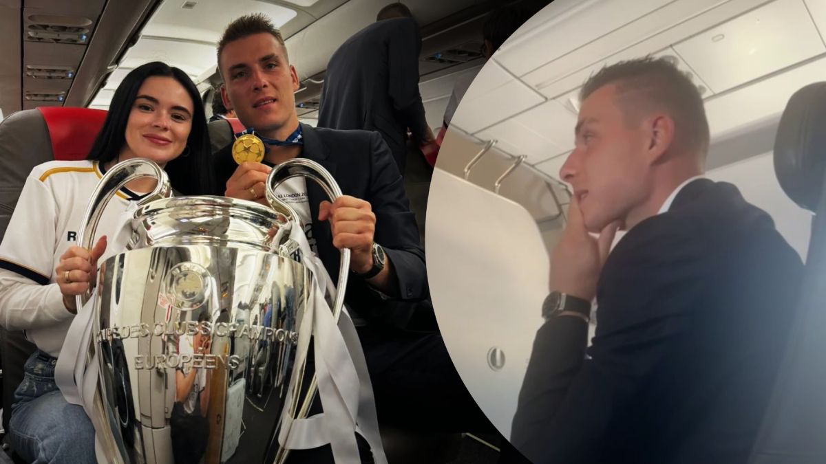 Андрея Лунина почтили по дороге на финал Лиги чемпионов-2024 в Лондон Андрея Лунина почтили по дороге на финал Лиги чемпионов-2024 в Лондон