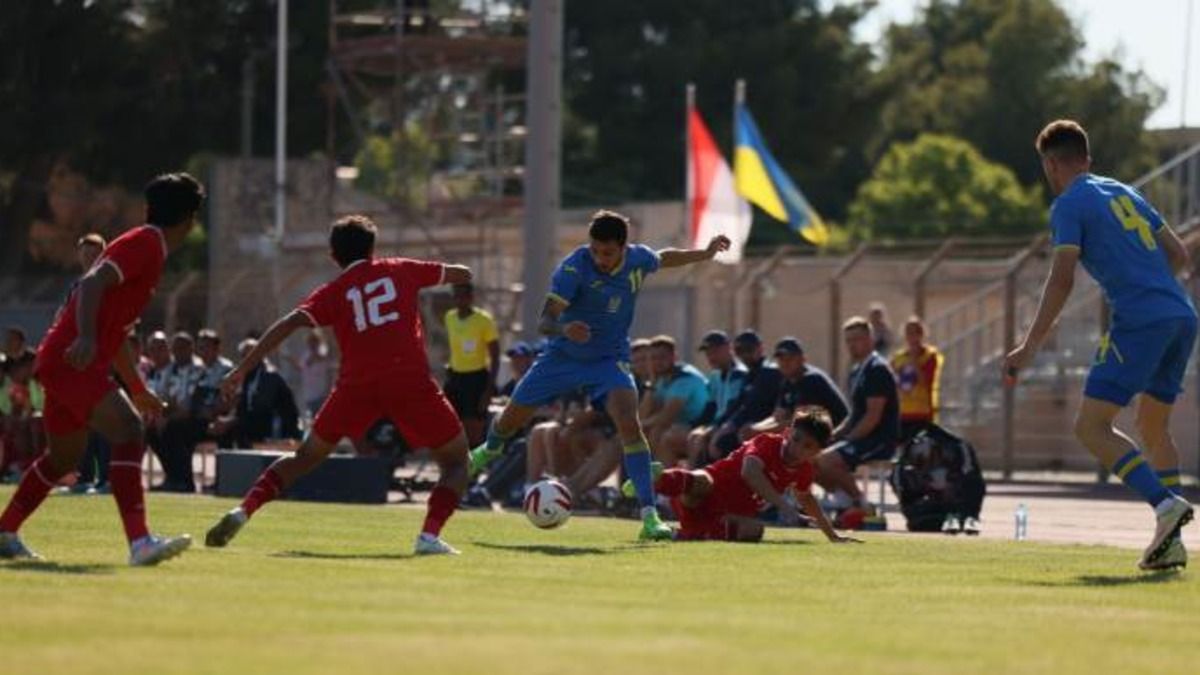 Збірна України U-23 розгромила молодіжку Індонезії Збірна України U-23 розгромила молодіжку Індонезії