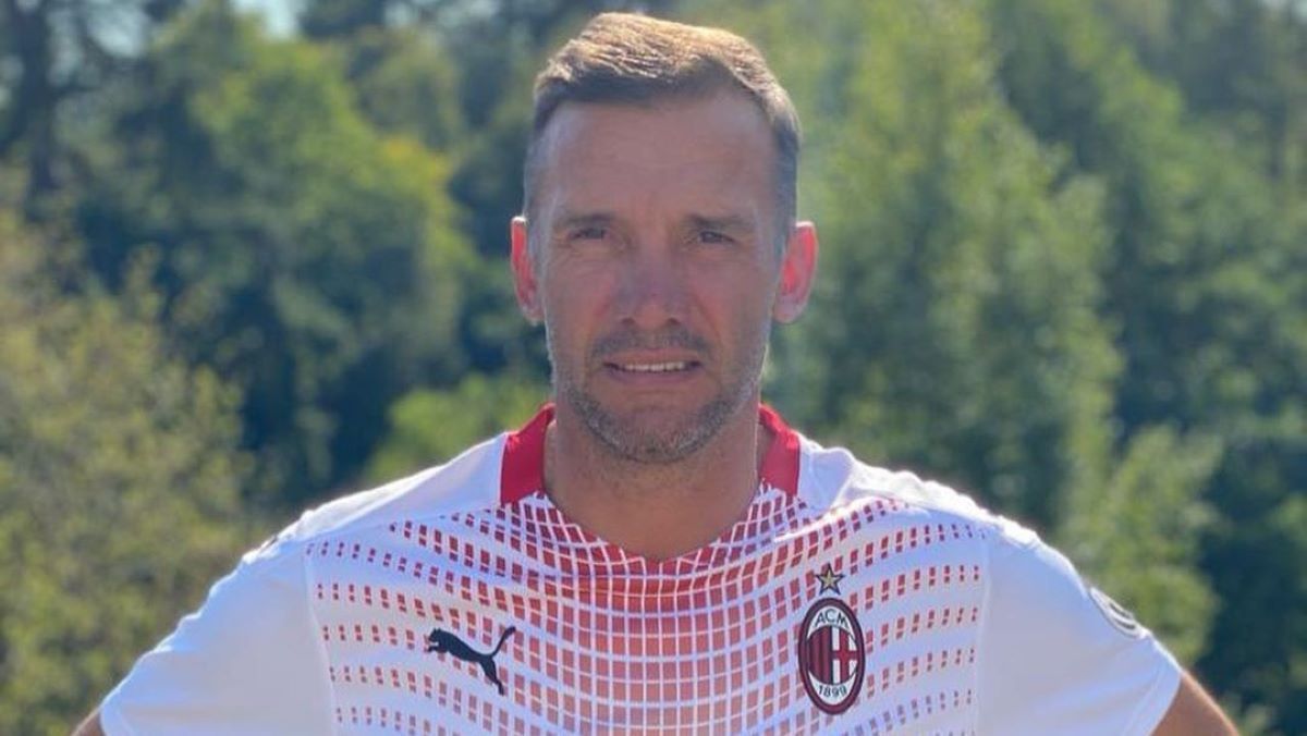 Андрей Шевченко много забивал за Милан