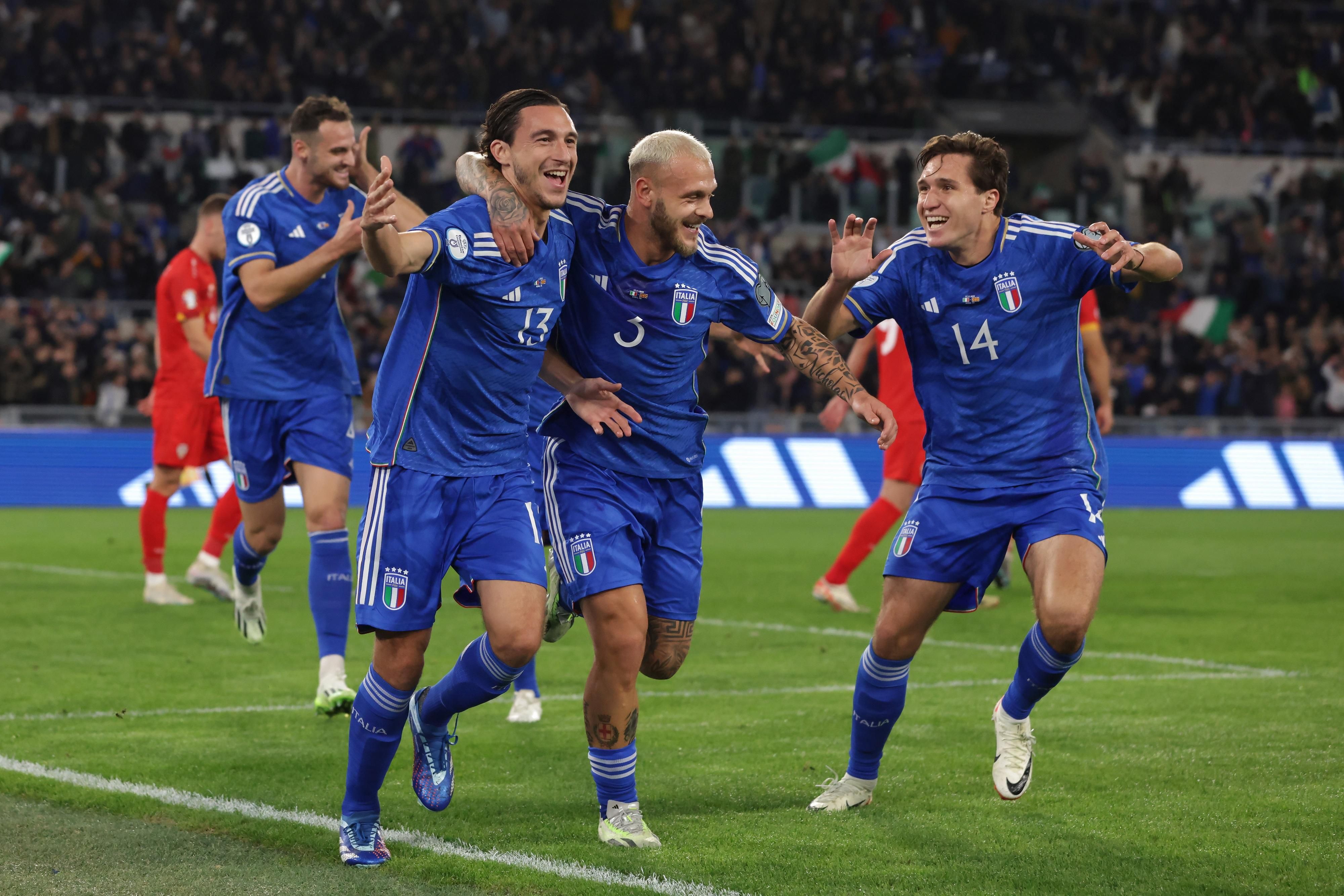 Італія переграла Албанію Італія переграла Албанію