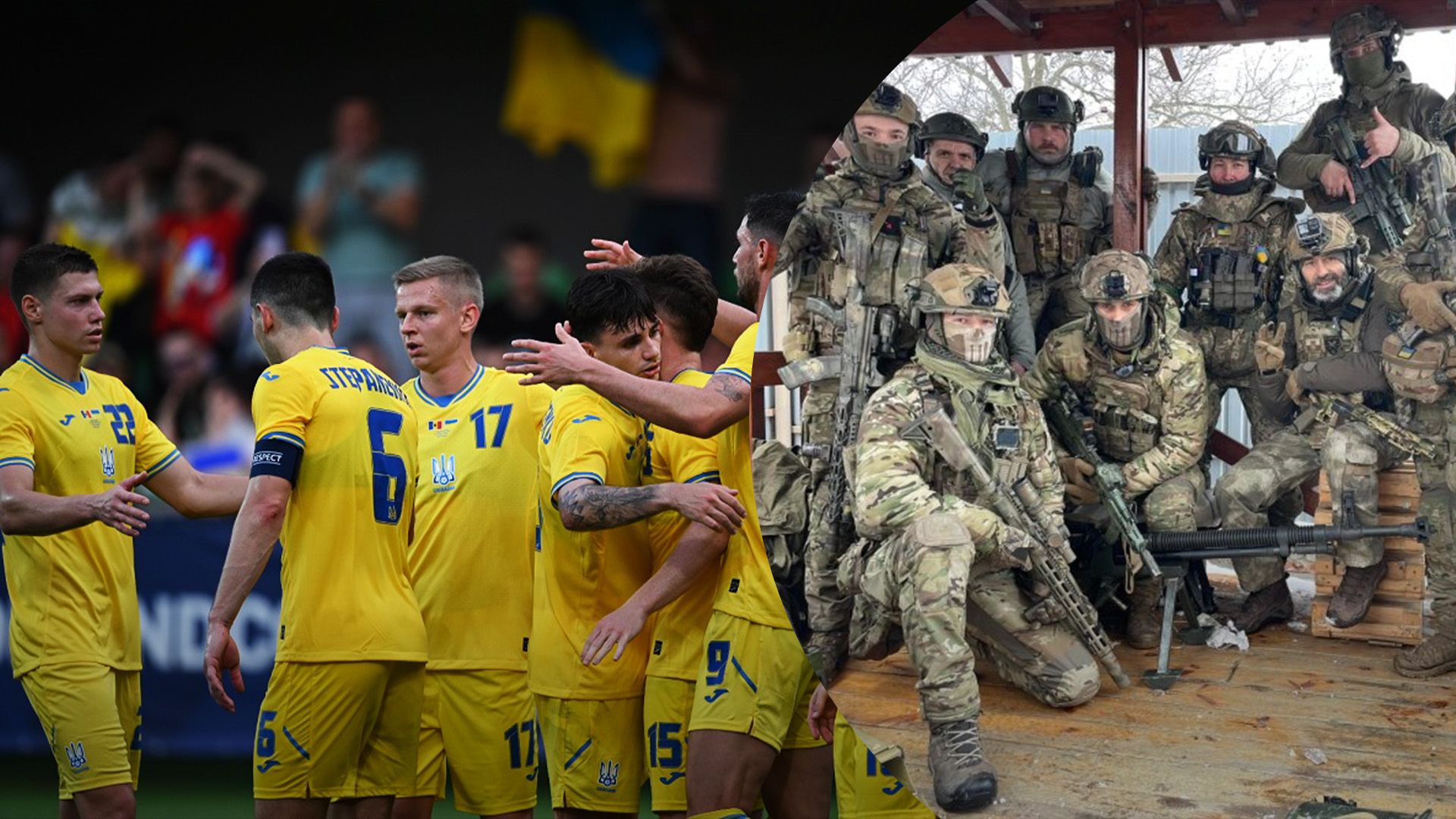 Футболісти збірної подякували військовим перед початком Євро-2024