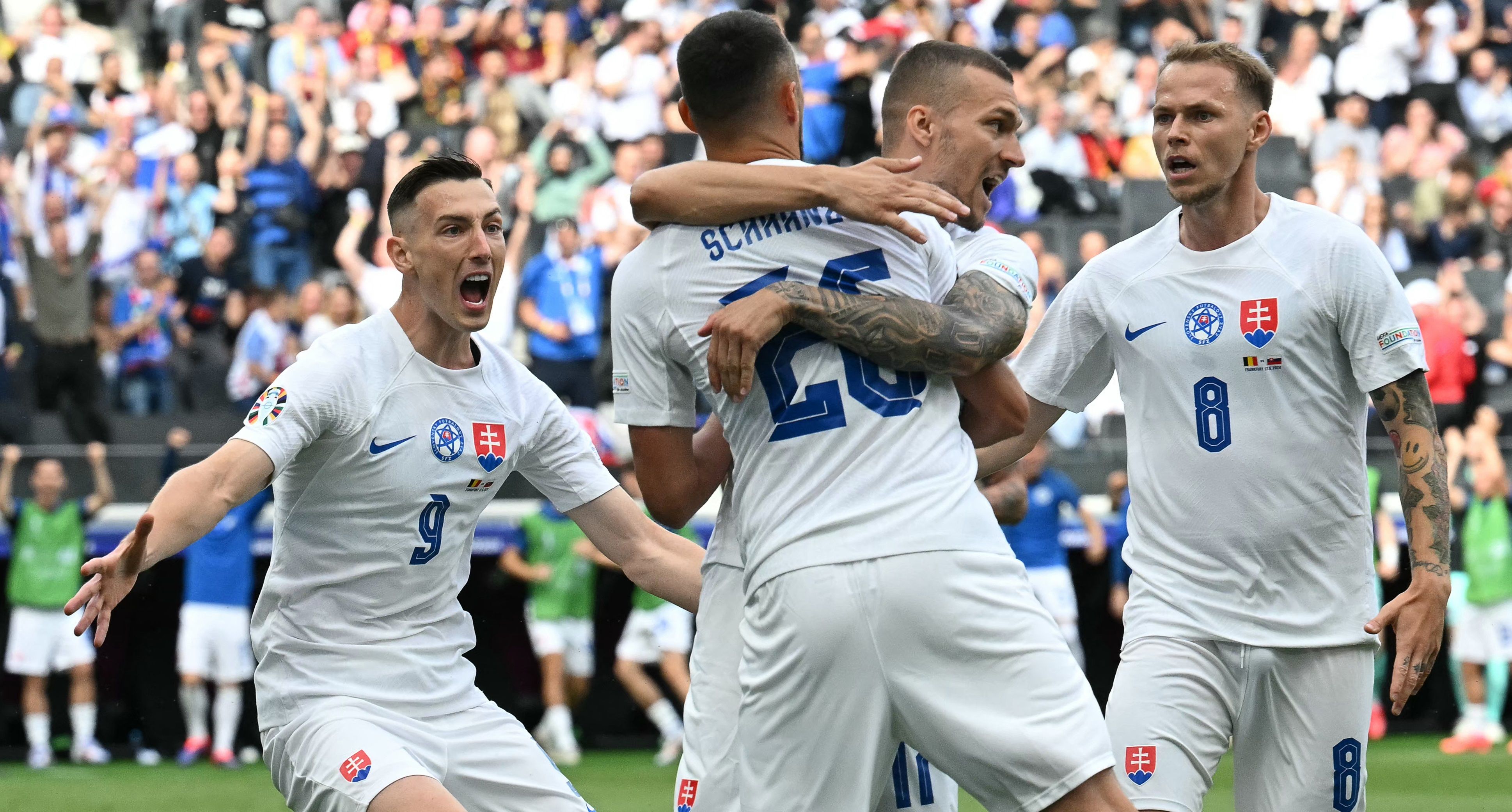 Словаччина переграла Бельгію Словаччина переграла Бельгію
