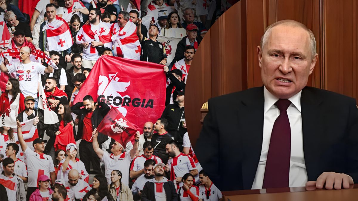 Туреччина Грузія - хіт про Путіна від грузинських фанатів на Євро-2024 Туреччина Грузія - хіт про Путіна від грузинських фанатів на Євро-2024