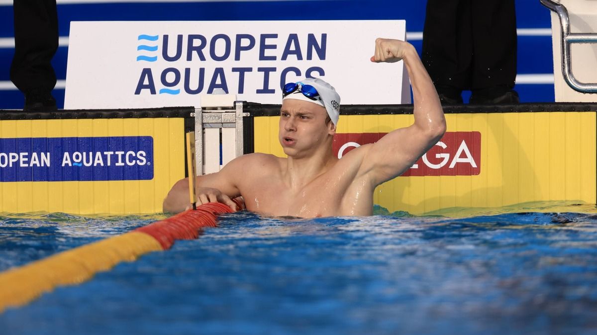 Олександр Желтяков виграв золото на чемпіонаті Європи з водних видів спорту