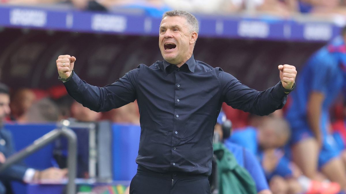 Реакция Реброва на голы сборной Украины Реакция Реброва на голы сборной Украины