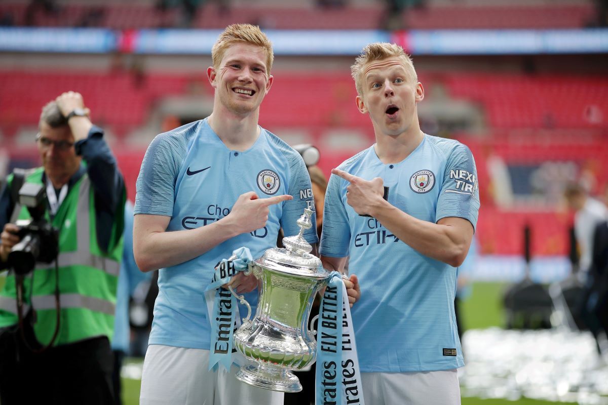 Де Брюйне высказался о Зинченко Де Брюйне высказался о Зинченко