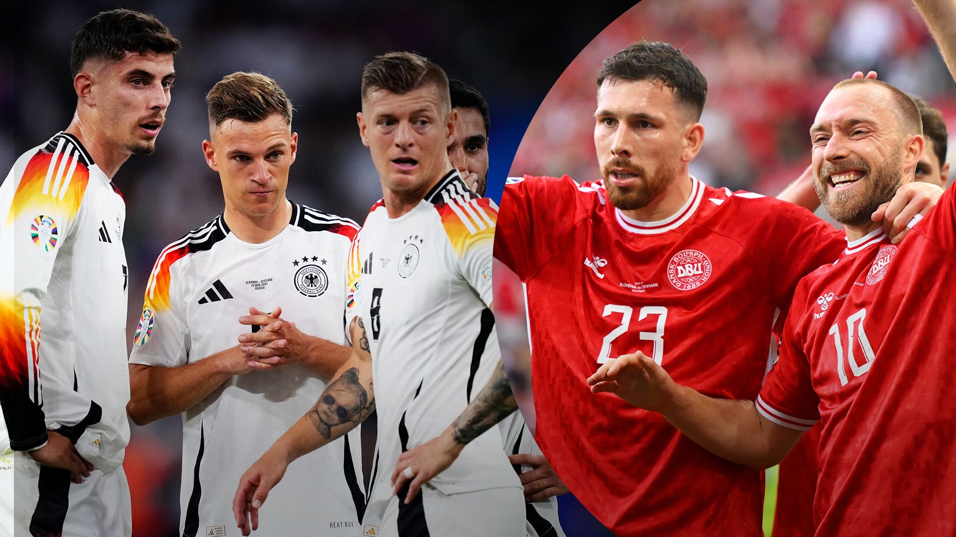 Німеччина – Данія де дивитись матч Євро-2024