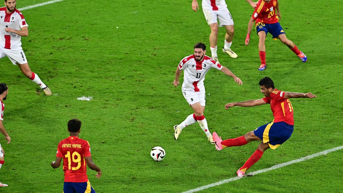 Іспанія Грузія - відео голів матчу 1/8 фіналу Євро-2024 30 червня