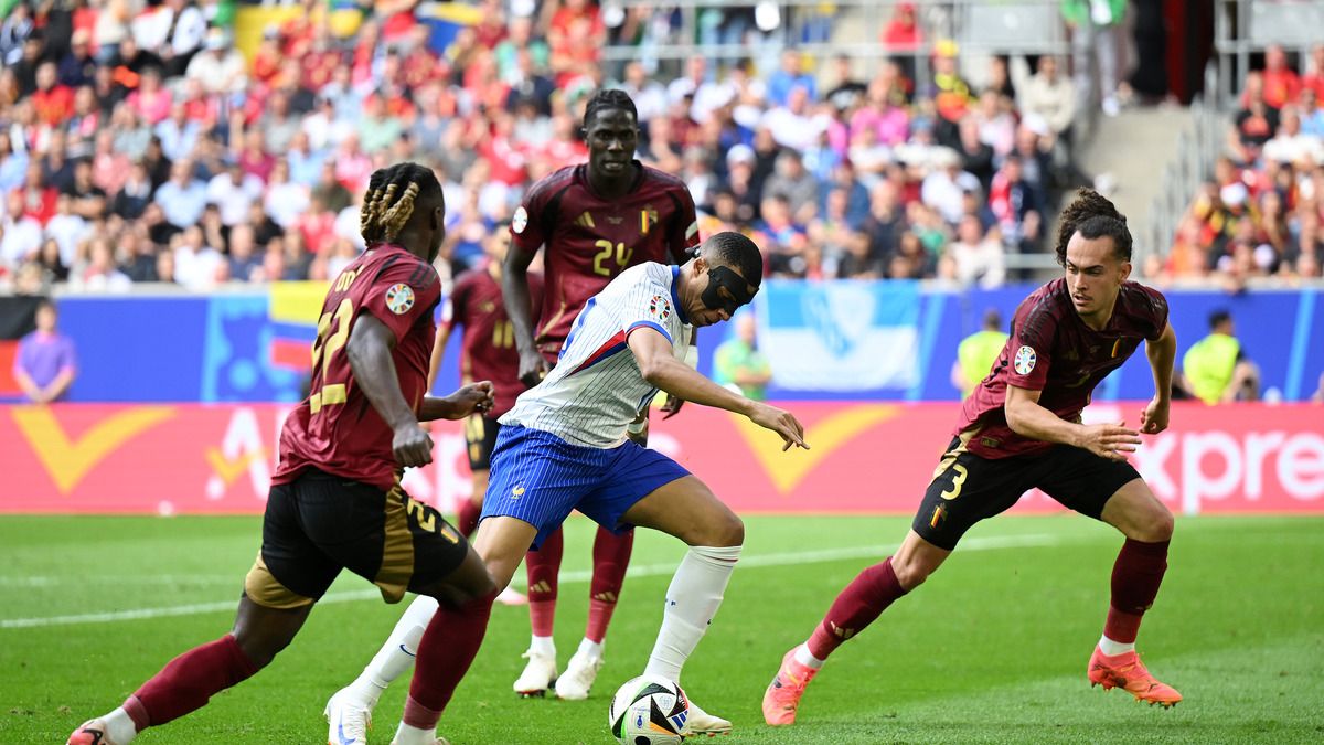Франція – Бельгія - огляд - відео голів матчу 1/8 фіналу Євро-2024 1 липня