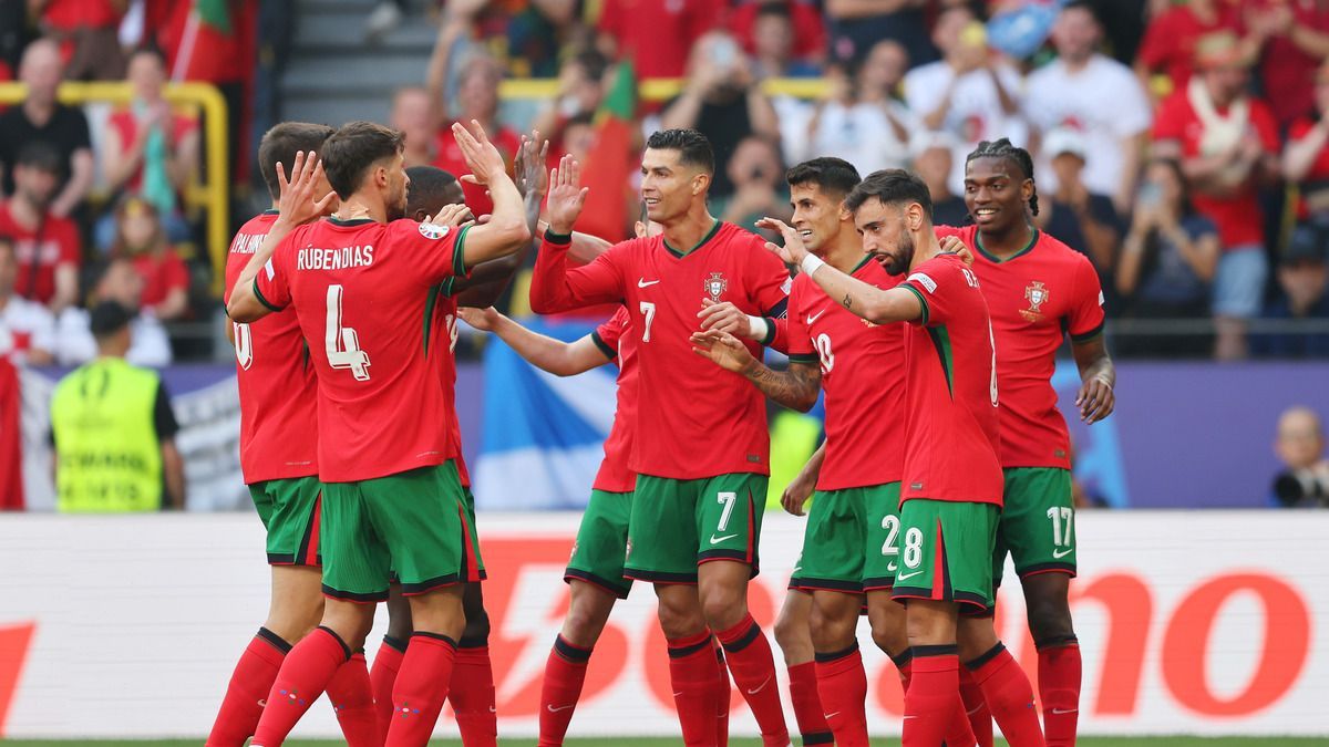 Португалия - Словения - видео голов и обзор матча Евро-2024 1 июля