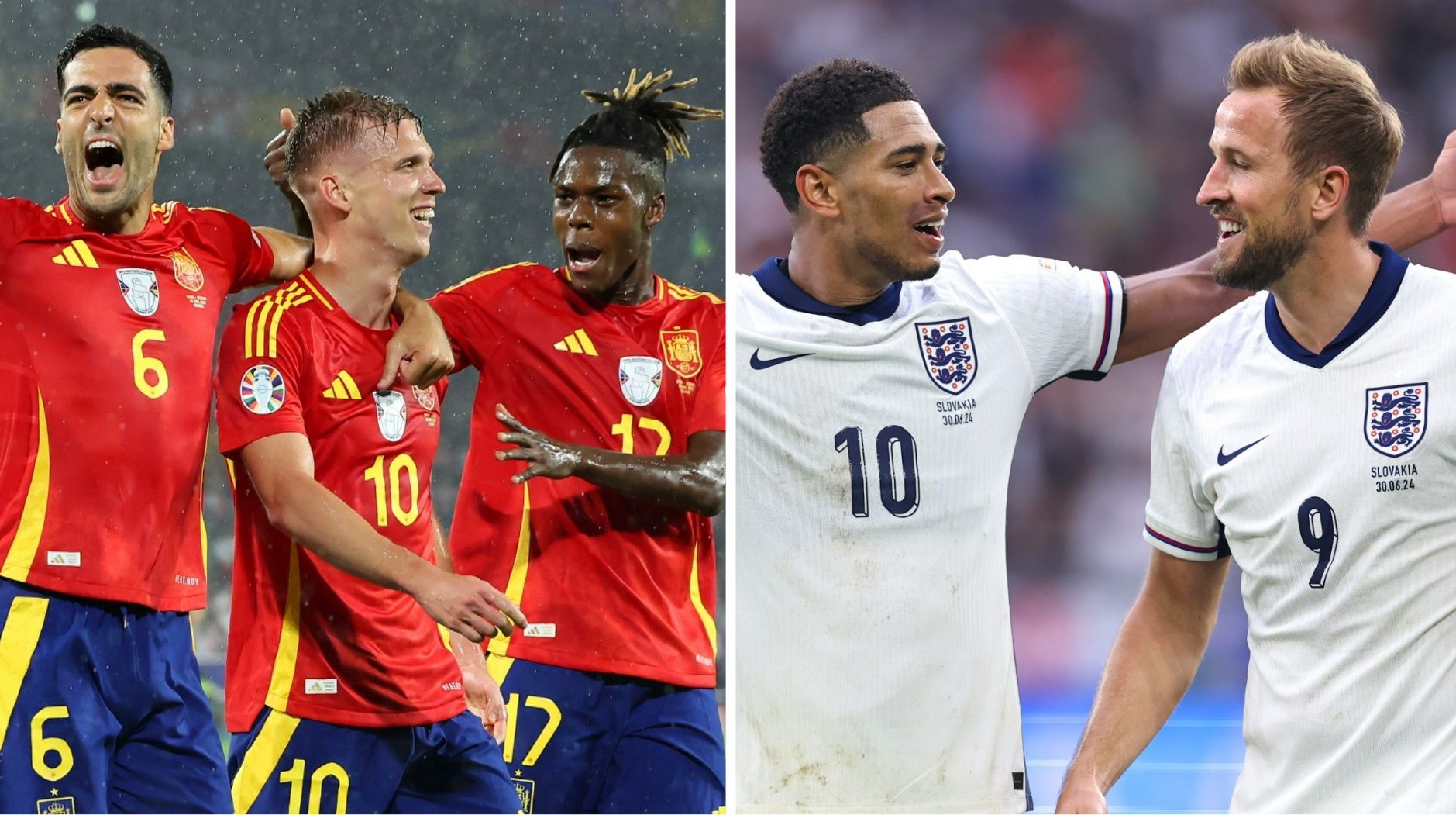 Іспанія та Англія зіграють у фіналі Євро-2024 Іспанія та Англія зіграють у фіналі Євро-2024