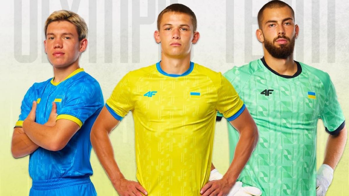 Форма сборной Украины по футболу на Олимпиаде-2024 Форма сборной Украины по футболу на Олимпиаде-2024