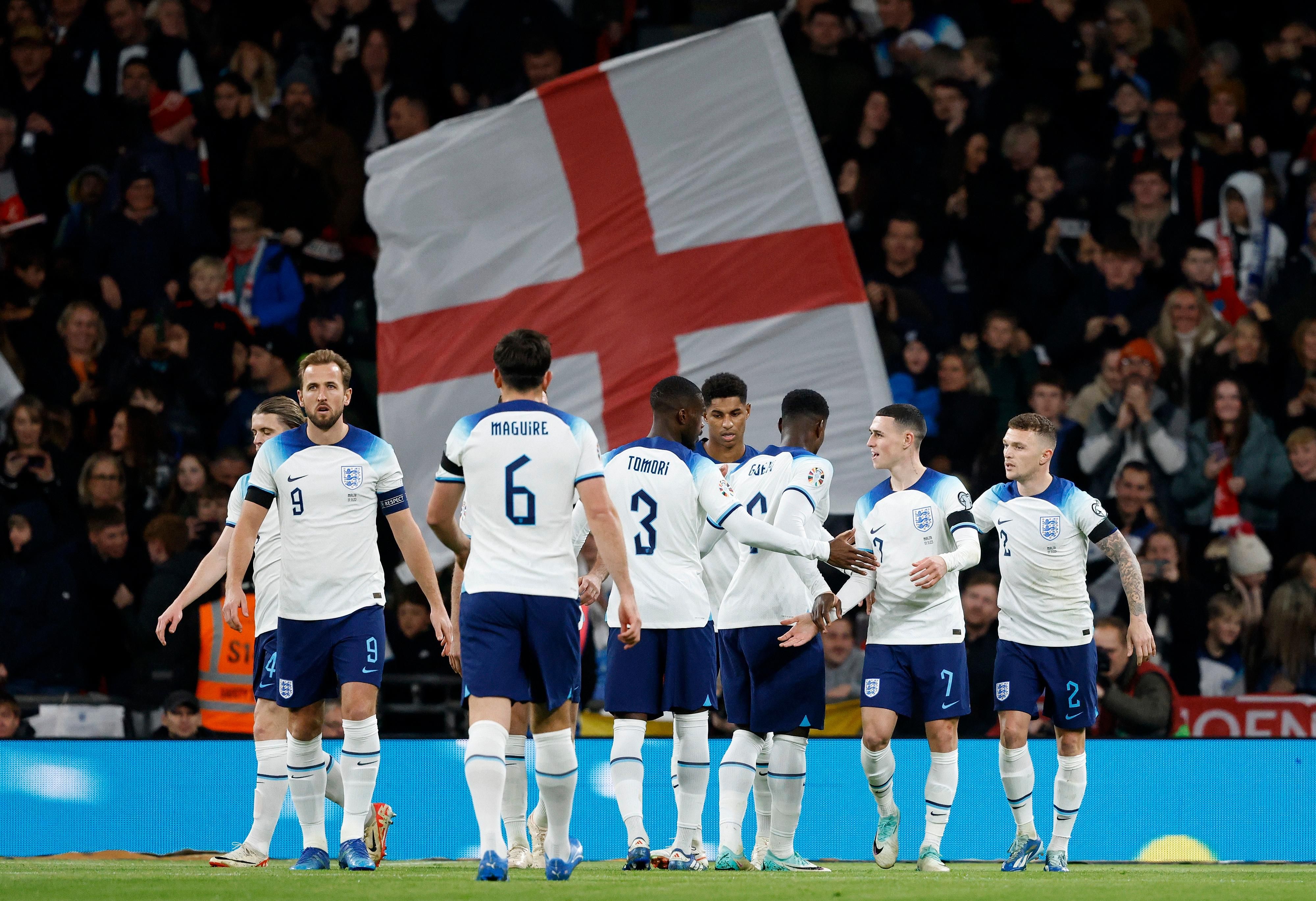 На "Вемблі" зробили мотивацію для Англії На "Вемблі" зробили мотивацію для Англії