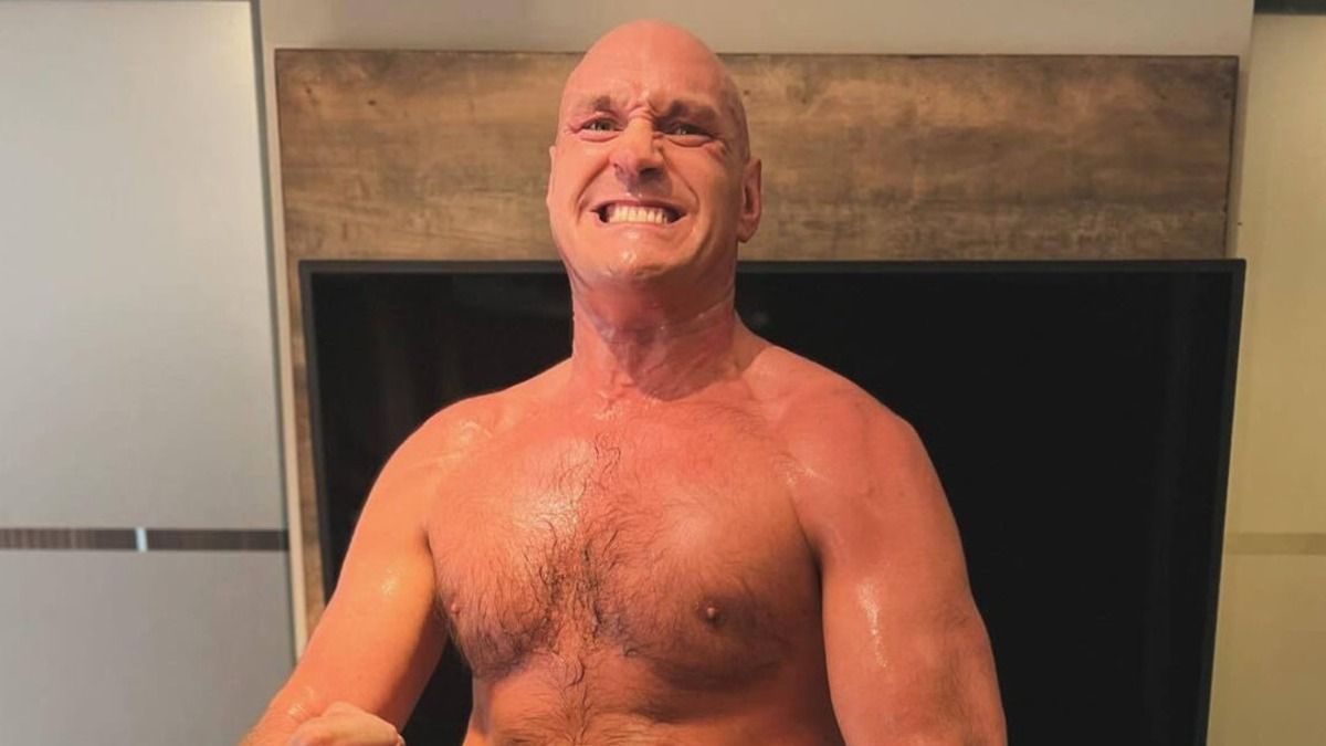 Фінал Євро-2024 - Тайсон Ф'юрі підтримав збірну Англії у матчі проти Іспанії Фінал Євро-2024 - Тайсон Ф'юрі підтримав збірну Англії у матчі проти Іспанії