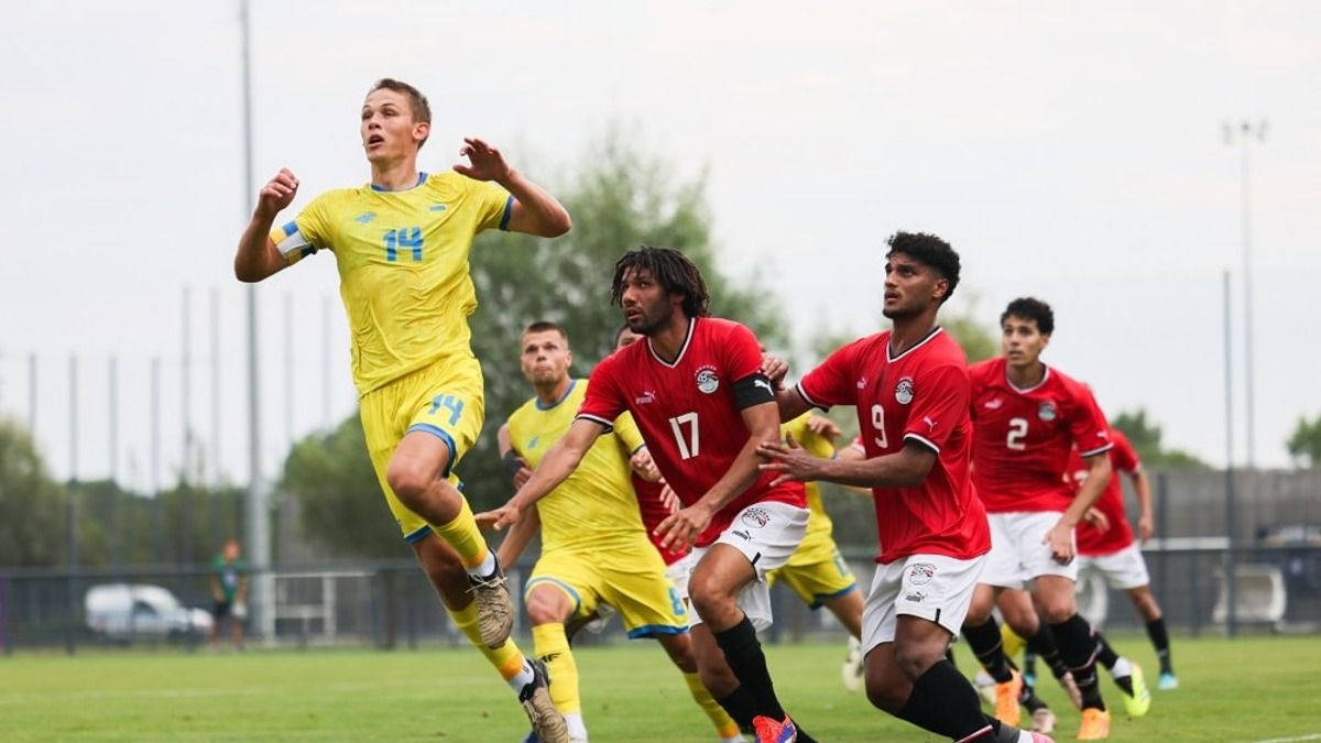 Украина (U-23) – Египет (U-23) - результат товарищеского матча 14 июля