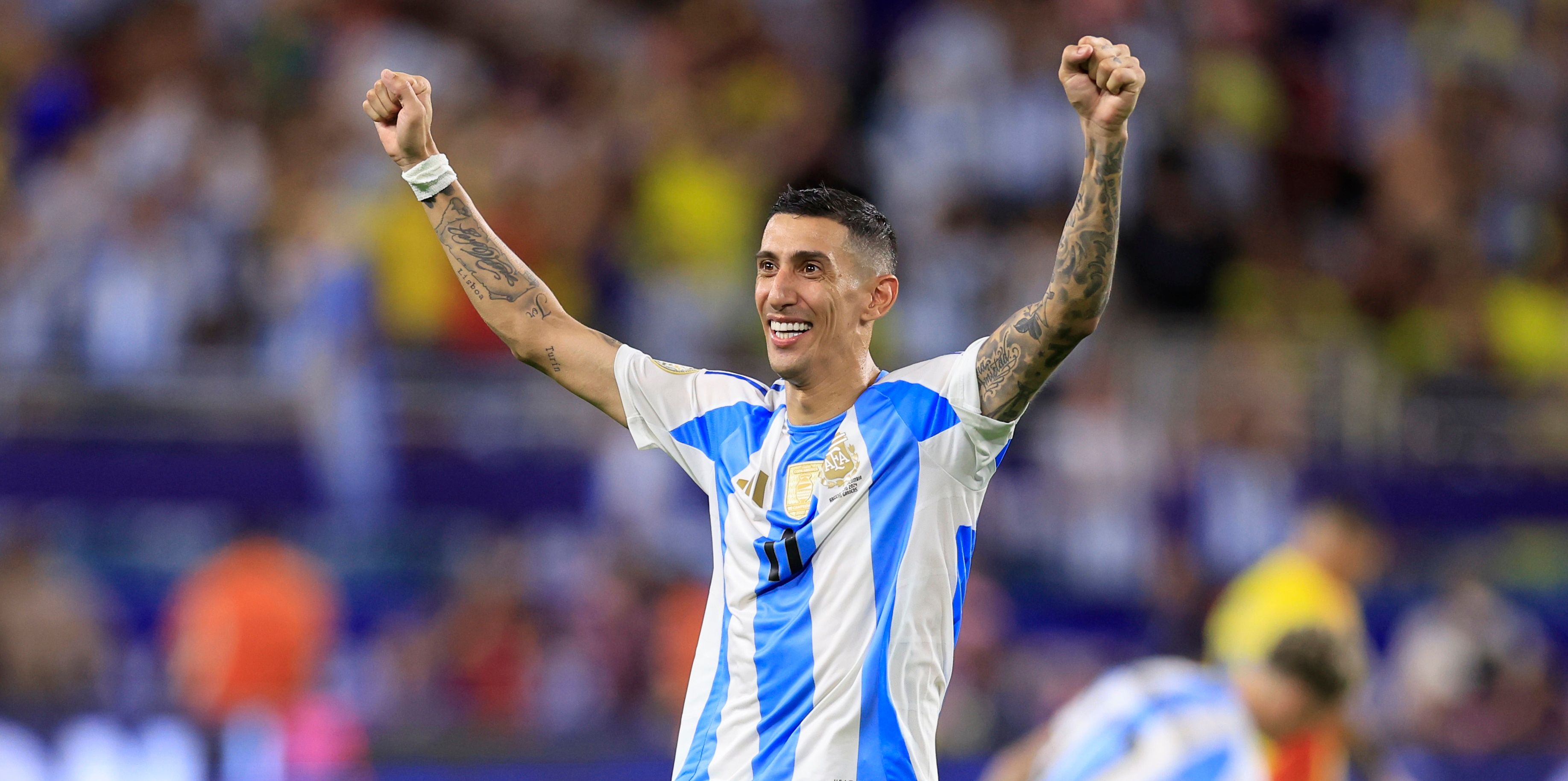 Анхель Ді Марія виграв чотири трофеї з Аргентиною Анхель Ді Марія виграв чотири трофеї з Аргентиною