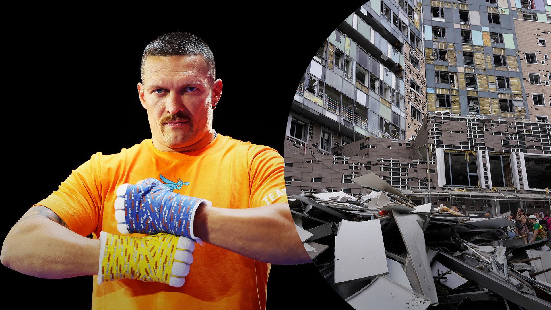 Усик відвідав "Охматдит" Усик відвідав "Охматдит"