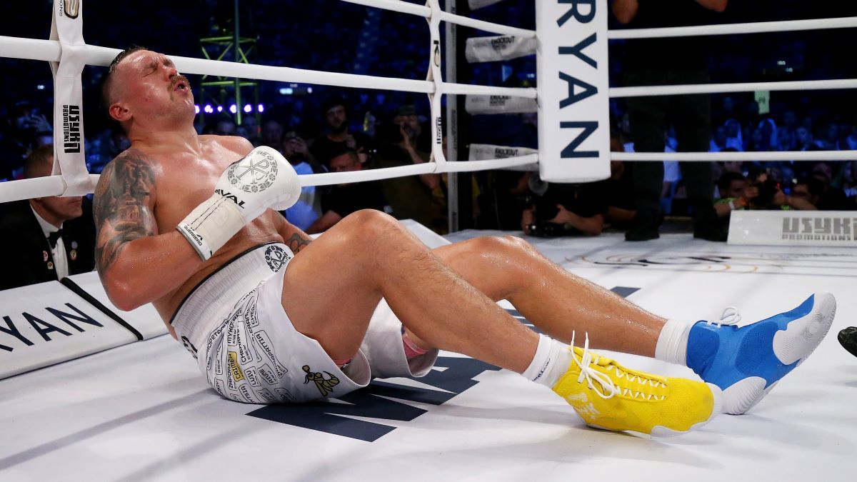 Баколе розповів, що нокаутував Усика Баколе розповів, що нокаутував Усика