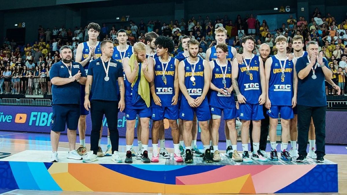 Україна стала віцечемпіоном Євробаскету U-20