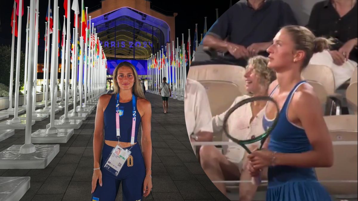 Марта Костюк станцювала на корті у перерві матчу Олімпіади-2024 Марта Костюк станцювала на корті у перерві матчу Олімпіади-2024