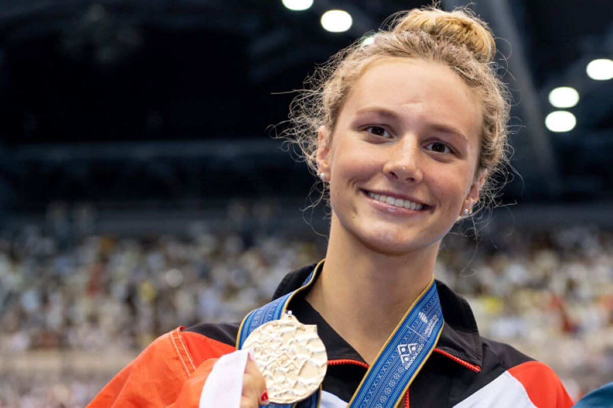 Олімпіада-2024 - Саммер Макінтош виграла золоту медаль з плавання Олімпіада-2024 - Саммер Макінтош виграла золоту медаль з плавання