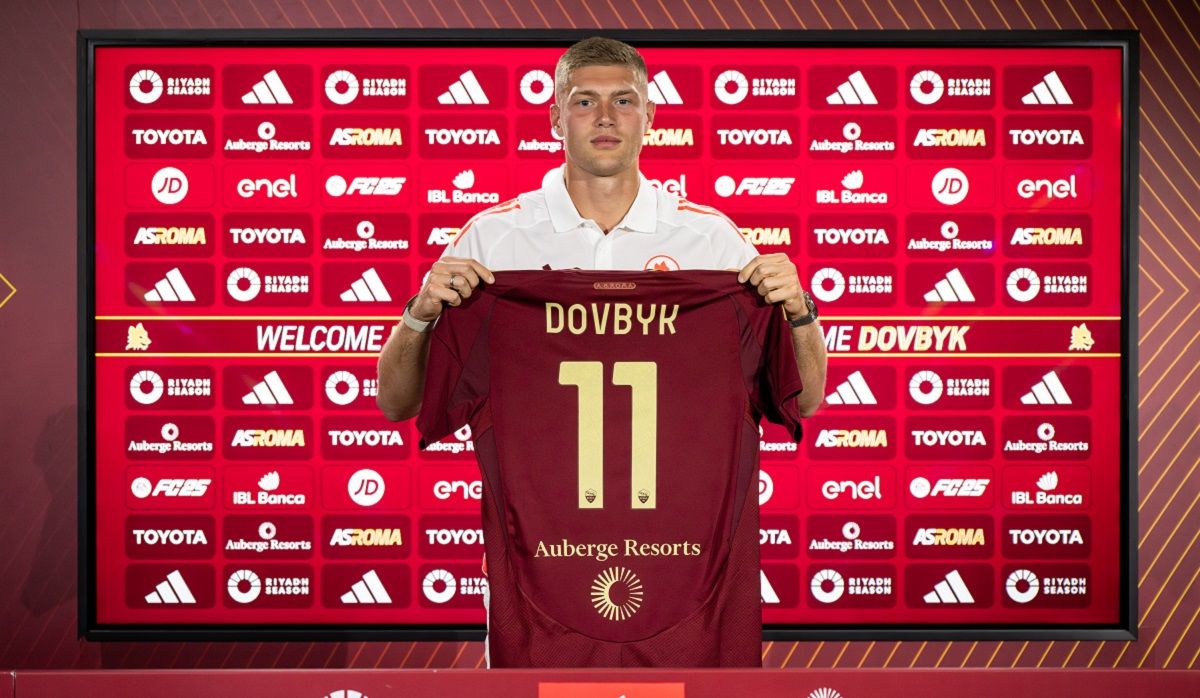 Трансфер Довбика у Рому - нападник звернувся до фанатів італійського клубу Трансфер Довбика у Рому - нападник звернувся до фанатів італійського клубу