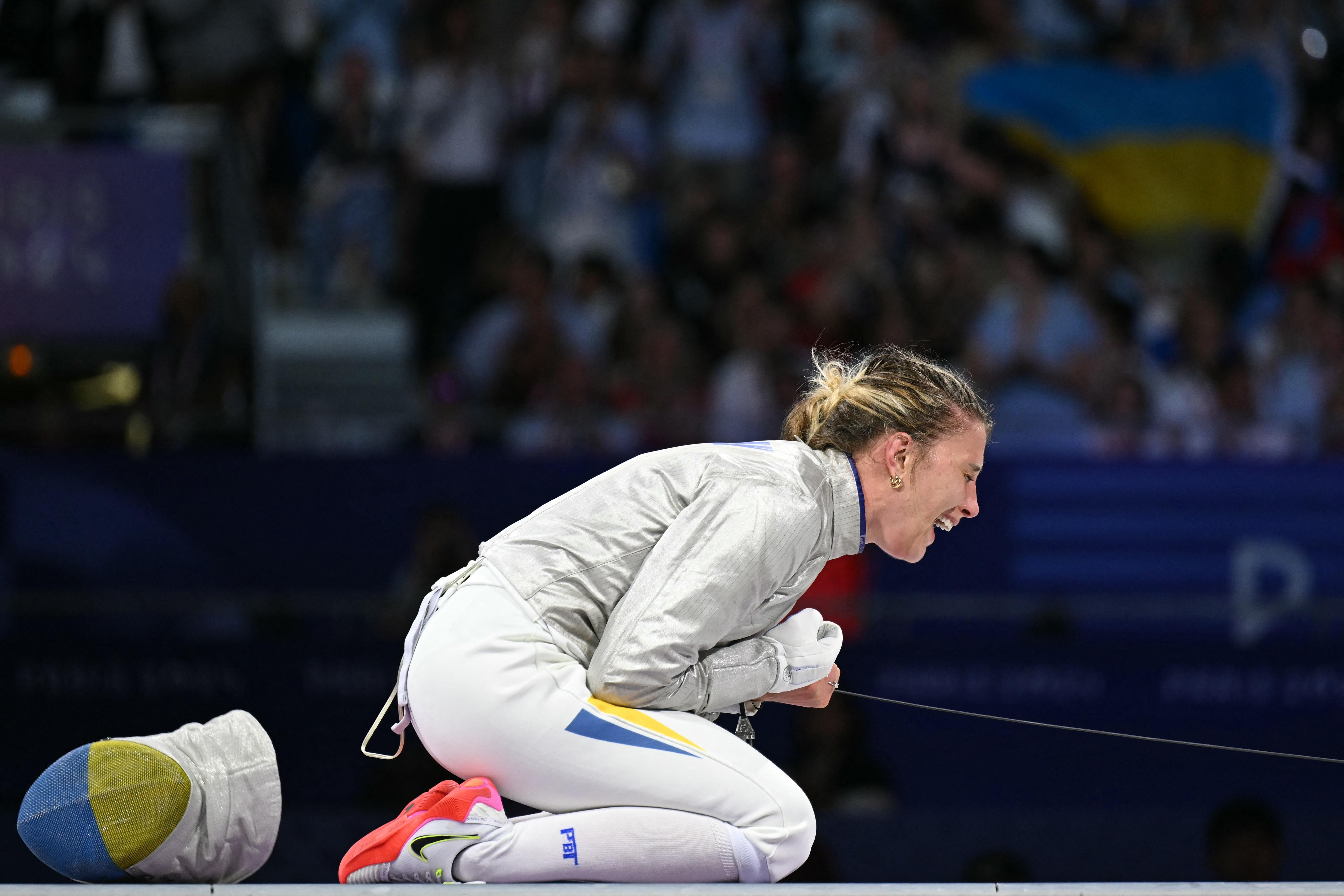 Ольга Харлан выиграла золото на Олимпийских играх-2024 Ольга Харлан выиграла золото на Олимпийских играх-2024