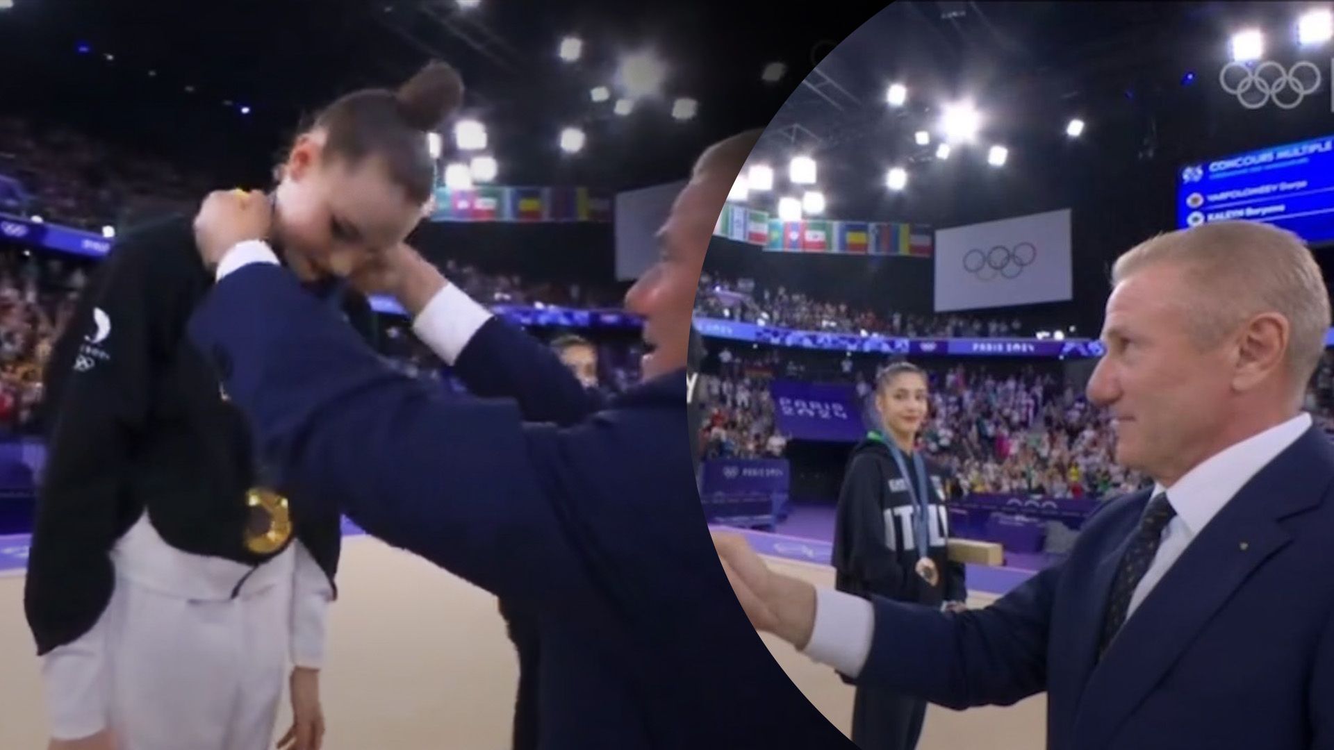 Бубка наградил Варфоломееву Бубка наградил Варфоломееву