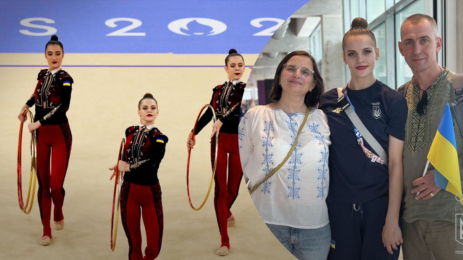Батько гімнастки приїхав з фронту на виступ доньки на Олімпіаді-2024 Батько гімнастки приїхав з фронту на виступ доньки на Олімпіаді-2024