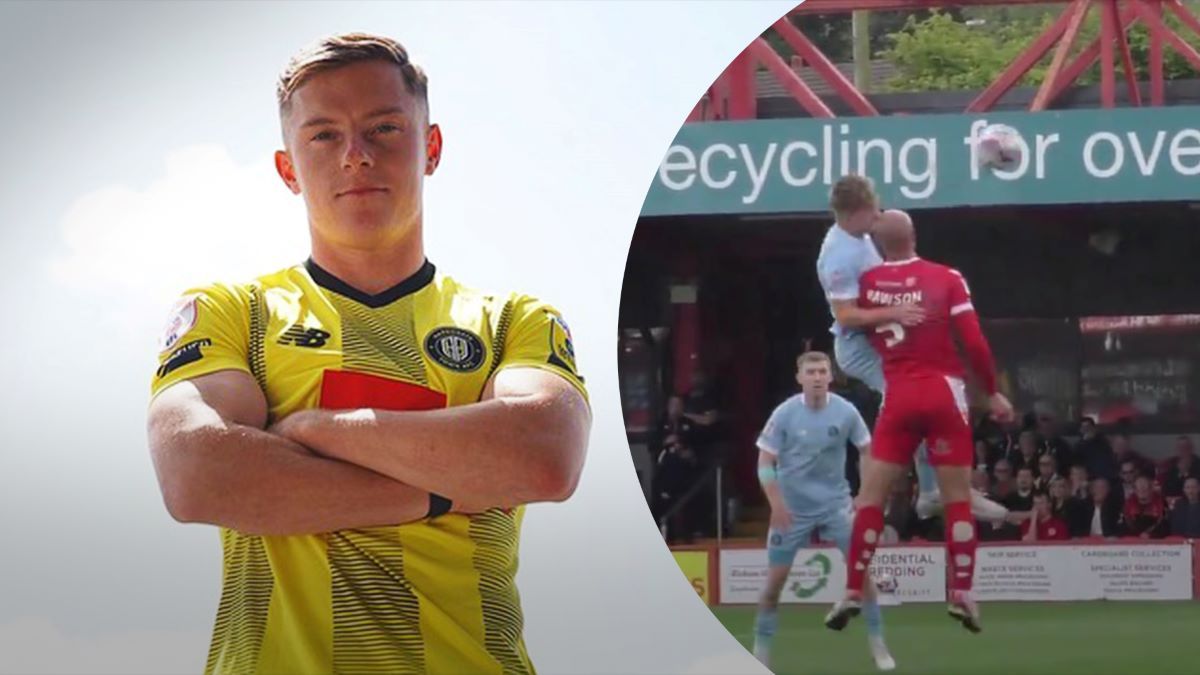 В Англії забили неймовірний гол після 7 дотиків головою В Англії забили неймовірний гол після 7 дотиків головою