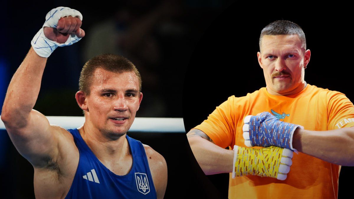 Усик про перспективи Хижняка й Лапіна Усик про перспективи Хижняка й Лапіна