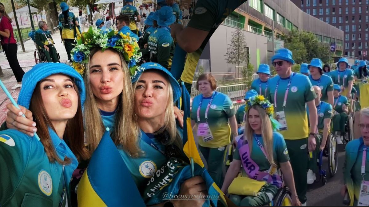 Вихід Збірної України на Паралімпіаді-2024 Вихід Збірної України на Паралімпіаді-2024