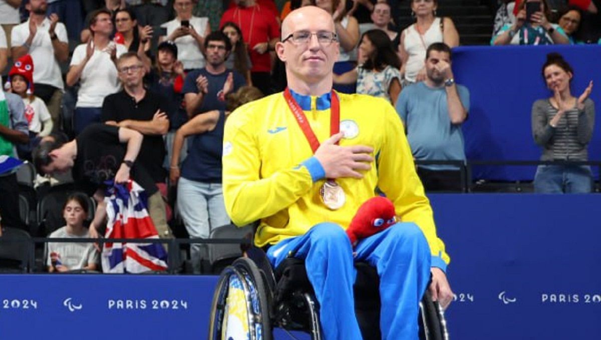 Олександр Комаров здобув золото Паралімпійських ігор-2024 Олександр Комаров здобув золото Паралімпійських ігор-2024