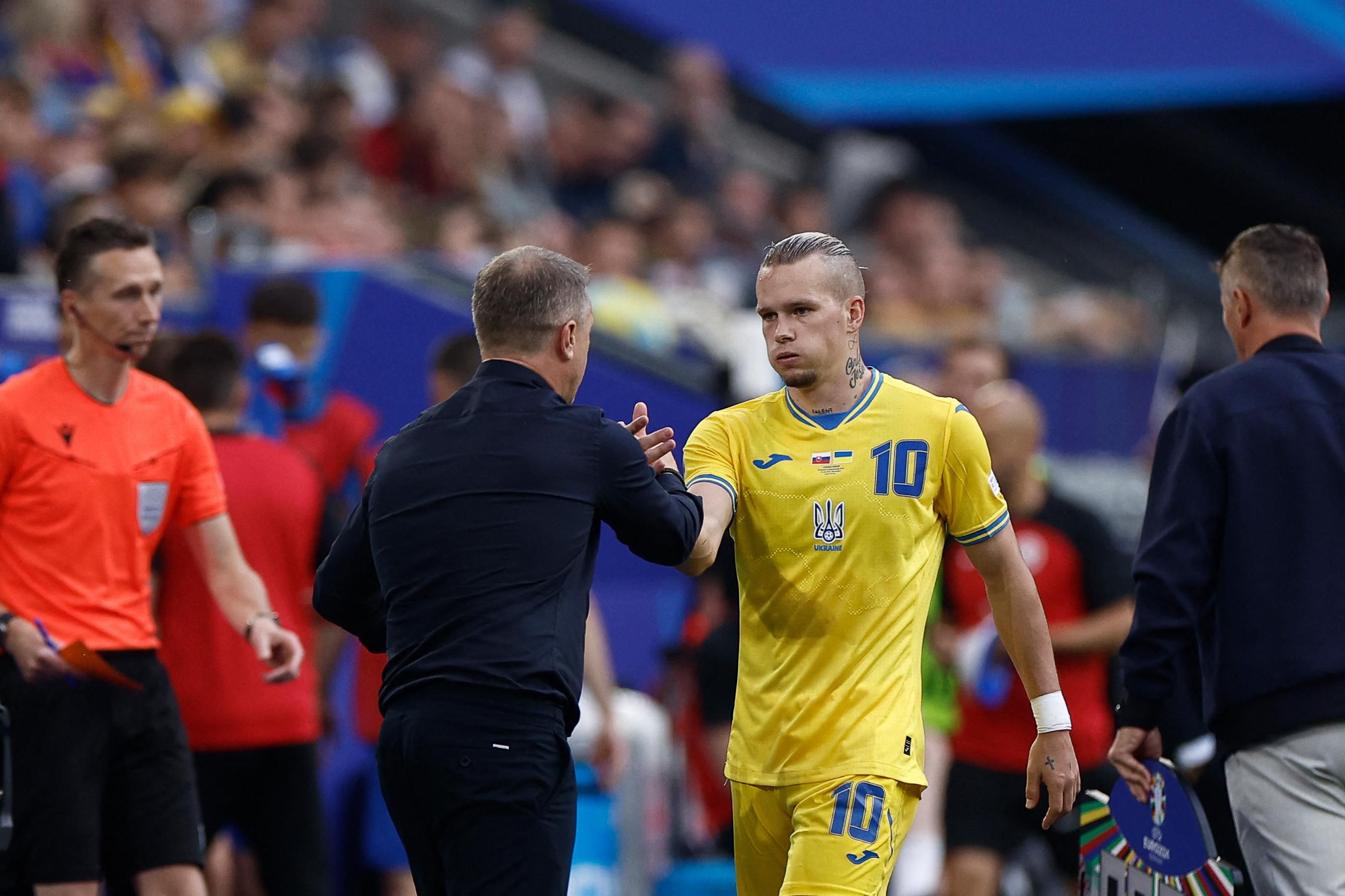 Сборная Украины - Михаил Мудрик восстановился от повреждения перед матчем с Чехией Сборная Украины - Михаил Мудрик восстановился от повреждения перед матчем с Чехией