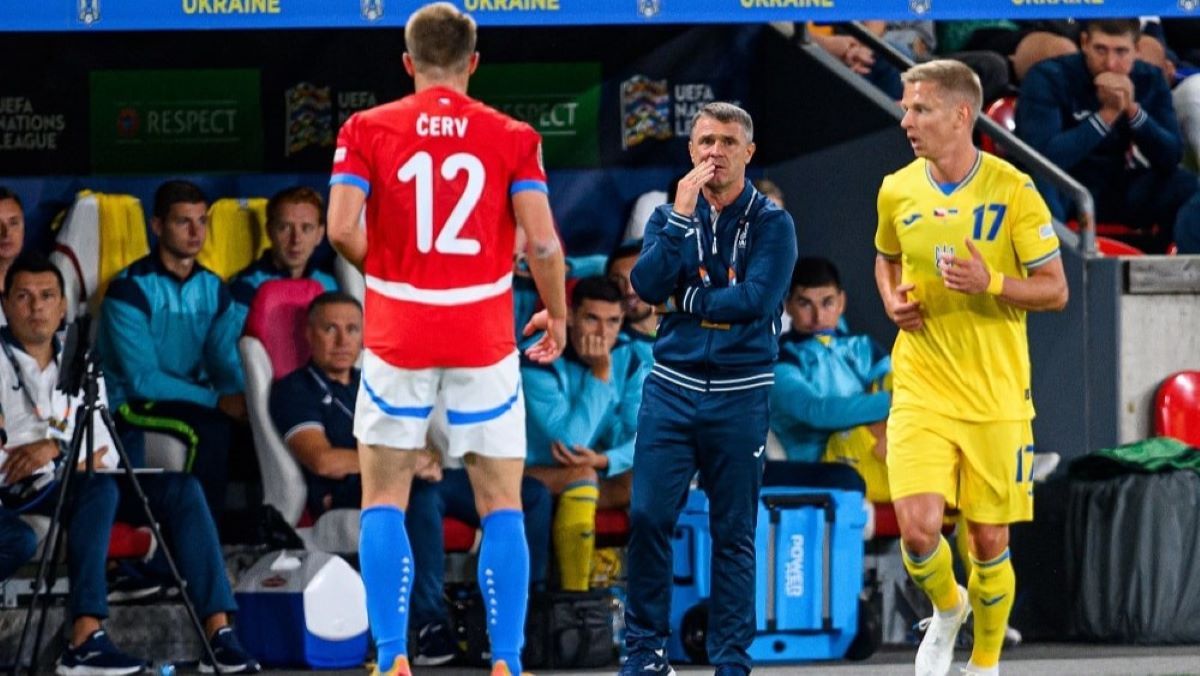 Что сказал Ребров о поражении от сборной Чехии Что сказал Ребров о поражении от сборной Чехии