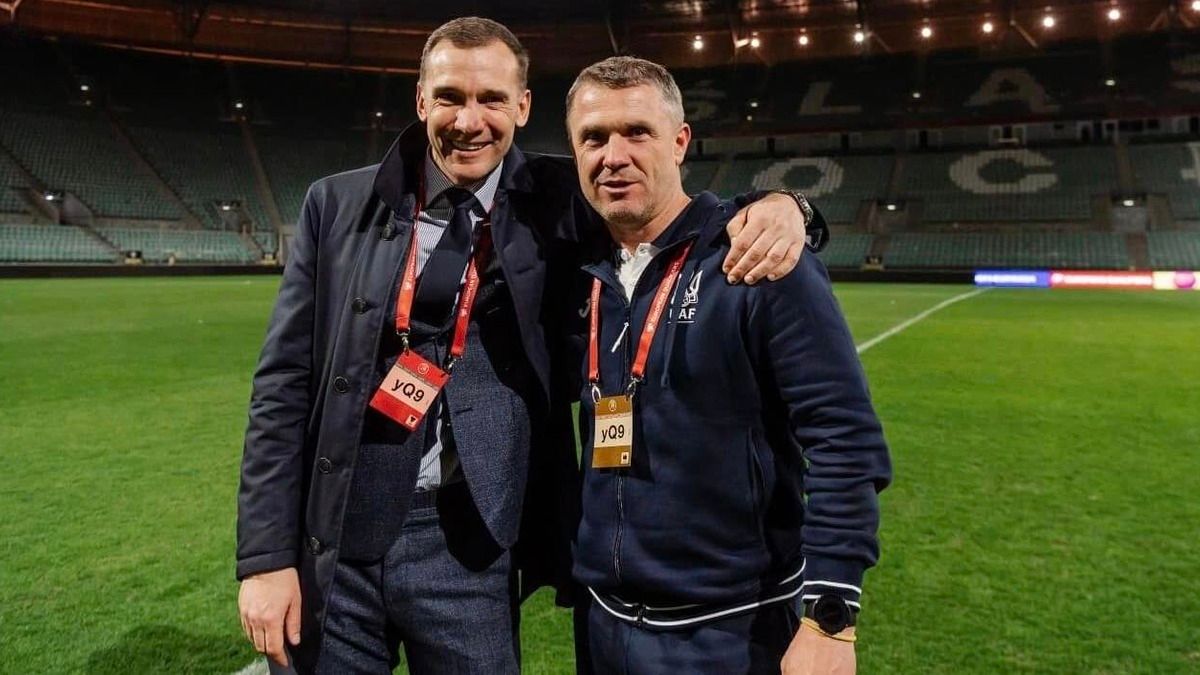 Шевченко прокомментировал работу Реброва во главе сборной Украины Шевченко прокомментировал работу Реброва во главе сборной Украины