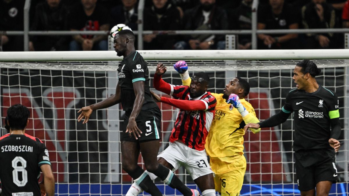 Милан – Ливерпуль – обзор и видео голов матча 1 тура Лиги чемпионов-2024/25 Милан – Ливерпуль – обзор и видео голов матча 1 тура Лиги чемпионов-2024/25