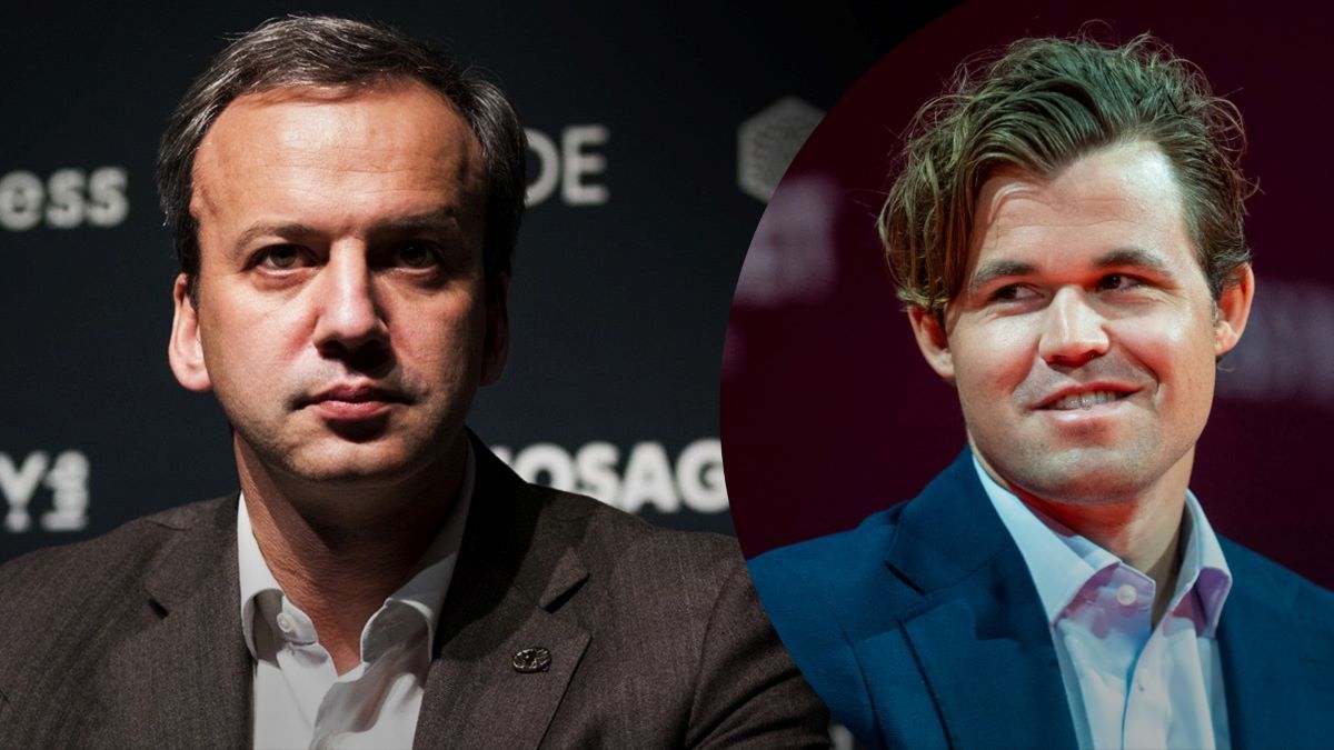 Карлсен поддержал Украину, когда на сцене был Дворкович Карлсен поддержал Украину, когда на сцене был Дворкович