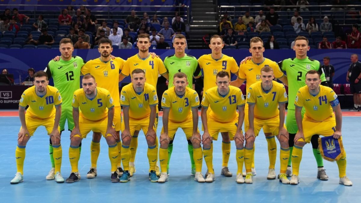 Сборная Украины по футзалу вышла в 1/8 финала ЧМ-2024