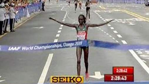 Кенія здобула три медалі в жіночому марафоні