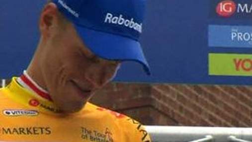Велоспорт: лідер заліку Ларс Бум виграв шостий етап перегонів 