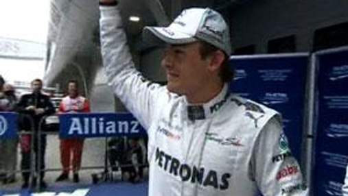 Формула-1: Нико Росберг получил первый поул в карьере