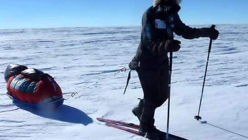 68-річний британець збирається перетнути Антарктиду на лижах