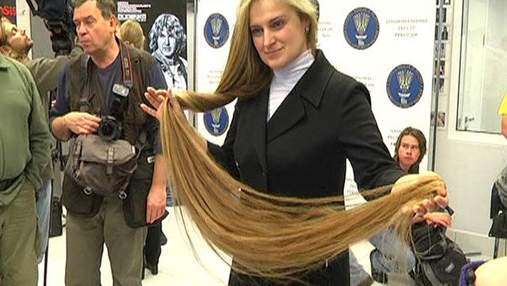 Українка з найдовшим в країні волоссям живе в Черкасах
