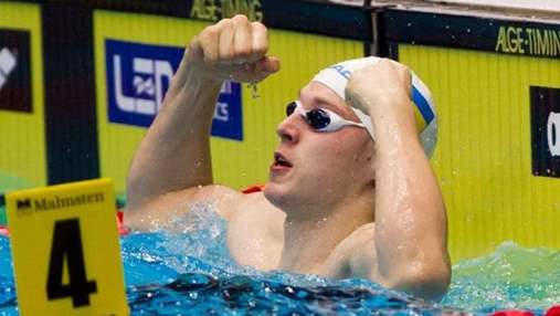 Лучший пловец установил рекорд Украины