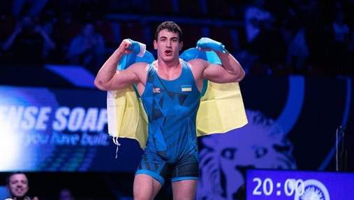 Украинец Новиков сенсационно стал чемпионом Европы по борьбе, Темиров завоевал бронзу