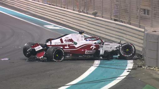 Кімі Райкконен розбив об стіну ексклюзивний болід перед останньою гонкою в кар'єрі: відео аварії