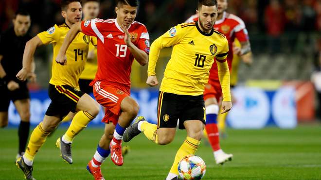 Бельгия - Россия: видео голов, обзор матча отбора на Евро-2020